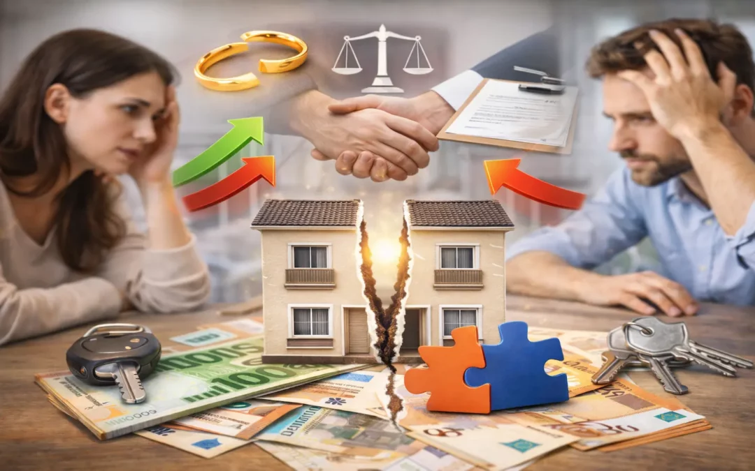 Pro indiviso en un divorcio o una compra compartida